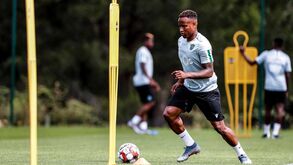 Jovane Cabral ausente no último treino do Sporting em Alcochete