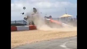 Imagens impressionantes: Piloto brasileiro sofre acidente no Autódromo do Estoril a mais de 250 km/h