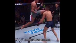 UFC: A brutal joelhada que deixou Dana White rendido