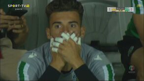 Pizzi fez o quarto e a cara de Maximiano diz tudo...