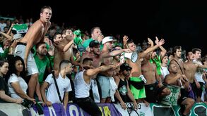 Jogadores do Sporting foram vaiados no final do jogo