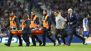 Sérgio Oliveira com entorse