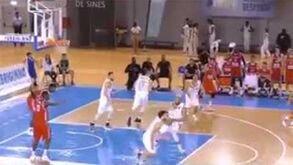 O brutal 'abafo' de João Grosso a jogador da NBA