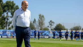 Pinto da Costa foi presença notada no treino do FC Porto