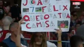 Wanda Metropolitano encheu-se de João Félix