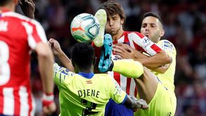 As imagens da estreia agridoce de João Félix na La Liga e o Wanda a suspirar por ele