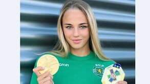 Quebra recordes no judo, mostra sempre a sua ligação ao Sporting e é um fenómeno na Ucrânia