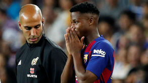 Valdés: «Pedi a Ansu Fati para me mostrar as chuteiras e fomos comprar umas novas»