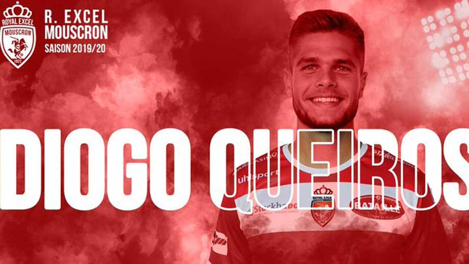 Mouscron oficializa empréstimo do central portista Diogo Queirós