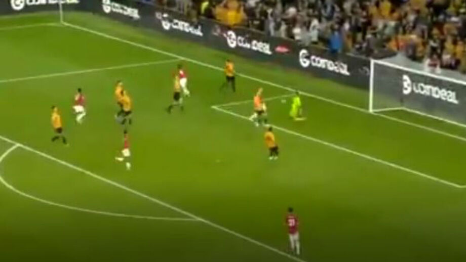 Golo abriu o marcador do jogo Wolverhampton-Manchester United