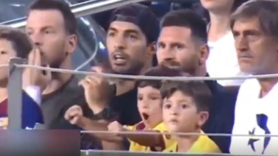 Imagens mostram o momento em Camp Nou