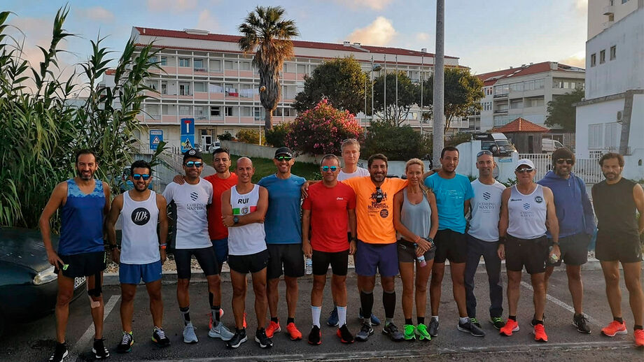 A 'turmaça' do início de treino de domingo