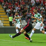 Moreirense-Benfica, 0-0 (intervalo)