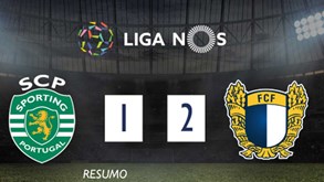 Sporting-Famalicão, 1-2 (resultado final)