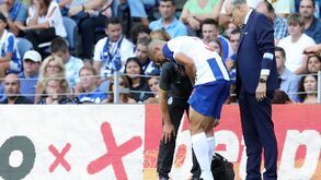 Alerta no FC Porto e na Seleção: o lance em que Pepe se lesionou