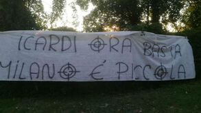 Icardi ameaçado pelos ultras do Inter