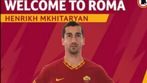 Mkhitaryan é reforço da Roma