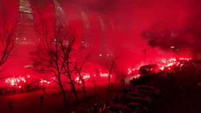 A brutal receção dos adeptos do Internacional