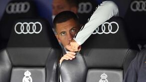 Nervoso miudinho de Hazard durou 60 minutos e foi Casemiro a 'ajudá-lo'