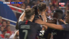 Werner abriu assim o marcador na Luz