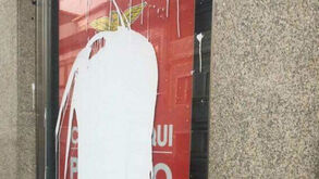 Casa do Benfica em Braga 'voltou a ser vandalizada'