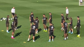 Quase não se mexeu: a inacreditável atitude de Jovic no treino do Real Madrid