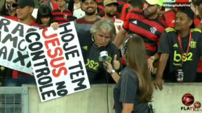 Sósia de Jorge Jesus faz sucesso e até dá entrevista a imitar o treinador português