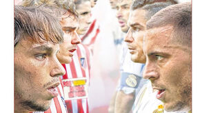 João Félix faz manchete em Espanha de olho no dérbi com o Real Madrid