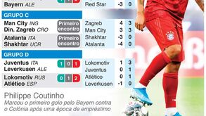 Aí está mais uma jornada da Liga dos Campeões: todos os duelos de terça-feira