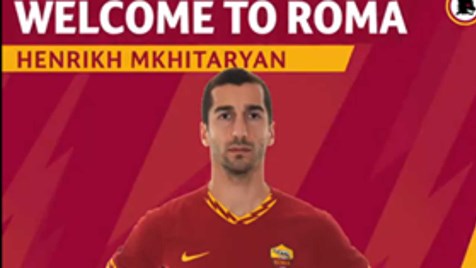 Inter de Milão anuncia Mkhitaryan como novo reforço para a