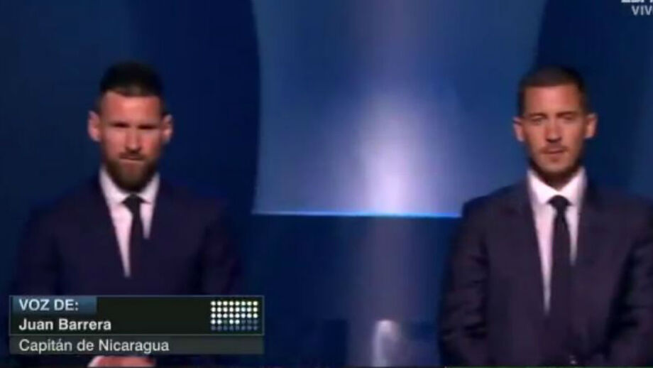 Voto do capitão da seleção da Nicarágua aparece nos documentos da FIFA para o 'The Best'