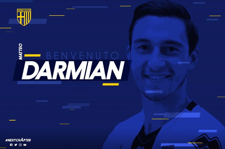 Mateo Darmian é oficial no Parma. O jogador deixou o Manchester United