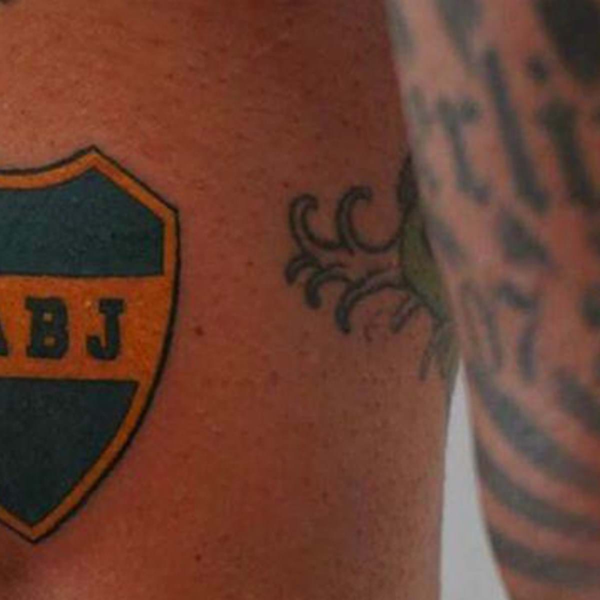 Mais Uma Tatuagem Materazzi Desenha Simbolo Do Boca Internacional Jornal Record