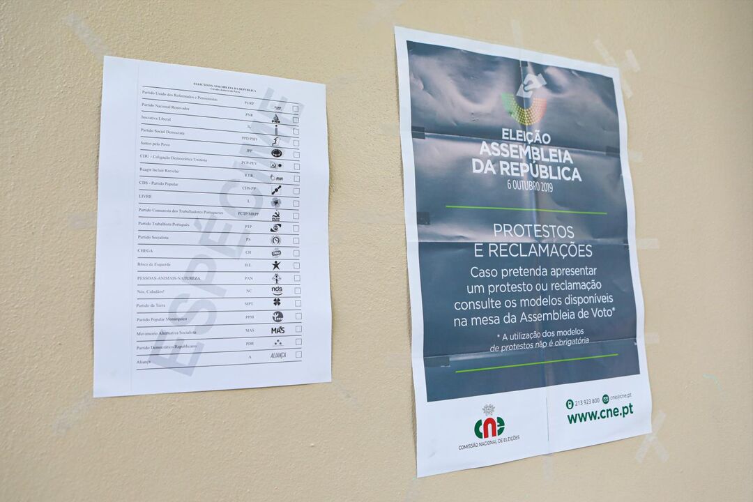 voto eleições legislativas 2019