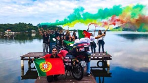 Jovem português quer ser o primeiro a dar a volta ao mundo numa minimoto