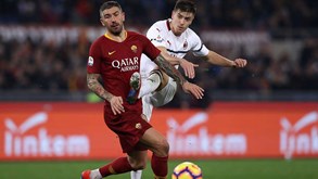 AS Roma-AC Milan: equipa de Paulo Fonseca em ação
