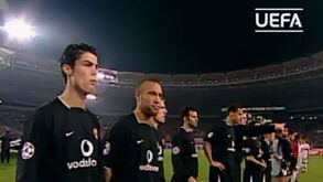 UEFA assinala os 16 anos da estreia de Ronaldo na Champions: depois, é o que se sabe