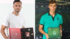 Samaris e Miguel Luís já têm o minimuseu de Benfica e Sporting