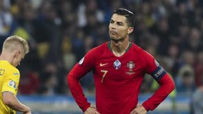 Derrota na Ucrânia afasta Portugal do pote 1 do Euro'2020