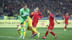 Ucrânia-Portugal: a desilusão apoderou-se 