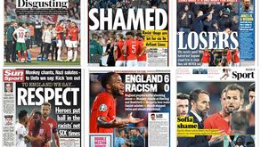 'Nojento', 'Vergonha', 'Desprezável': o ataque implacável da imprensa inglesa aos insultos racistas