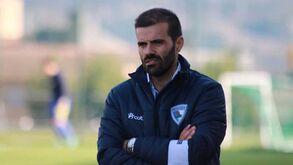 João Pedro Coelho, técnico do Pevidém: «Queria um da 1.ª Liga mas não o Belenenses»