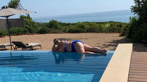 Dolores e o que Ronaldo lhe disse sobre imagens na piscina: «Mãe, não é preciso tanta foto»