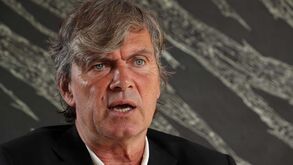 Pedro Baltazar de luto pelo pai