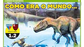 Derrota do Flamengo 'só no tempo dos dinossauros': imprensa brasileira não deixa passar nada