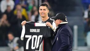 Foi homenageado pela Juventus e depois marcou: mais uma bela noite para Cristiano Ronaldo