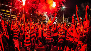 Oitocentos polícias no Flamengo-Grémio: esquema de segurança só comparável ao do Mundial