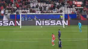 Anthony Lopes com erro incrível oferece o golo da vitória do Benfica a Pizzi