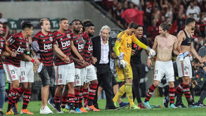 Muita festa e euforia: imagens do apuramento do Flamengo de Jesus para a final da Libertadores