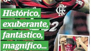 «Exuberante» ou «magnífico»: o que dizem os brasileiros da goleada do Flamengo de Jesus